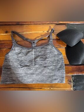 all in motion Heathered Gray Seamless Sports Bra